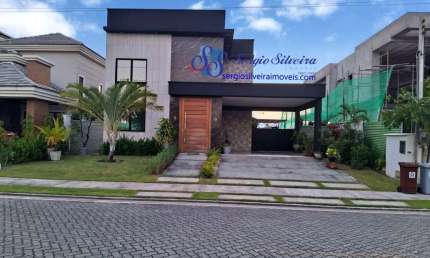 Linda casa nascente, com 4 suítes e piscina privativa na Cidade Alpha.