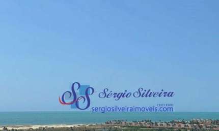 Apartamento mobiliado e com linda vista mar no Porto das Dunas!