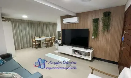 Apartamento com 3 suítes finamente mobiliado no Aquiraz Riviera