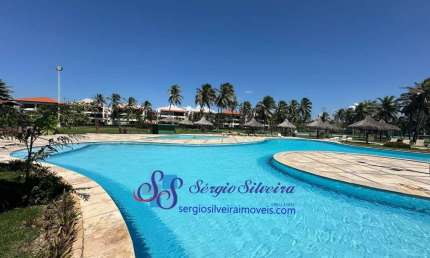 Apartamento no Aquaville com 2 quartos e lazer completo.