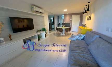 Apartamento térreo e porteira fechada no Golf Ville - Porto das Dunas.