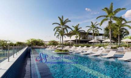 Apartamento com 2 suítes e lazer completo no Garden Praia - Meireles!