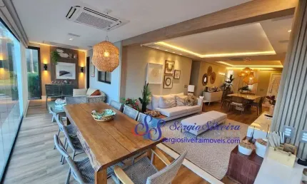 Luxuoso apartamento no Mandara Kauai com 3 suítes e Garden privativo.