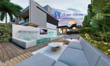 Casa moderna com 4 suítes e lazer completo - Green House Eusébio