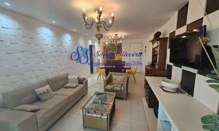 Apartamento no Golf Ville com 3 suítes e lazer completo - Porto das Dunas.
