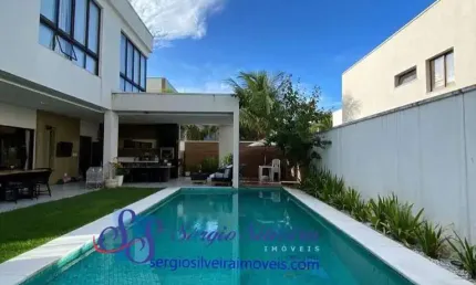 Belíssima casa de alto padrão com 4 suítes no Alphaville Fortaleza