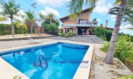 Casa no Porto das Dunas com vista mar 4 quartos alto padrão