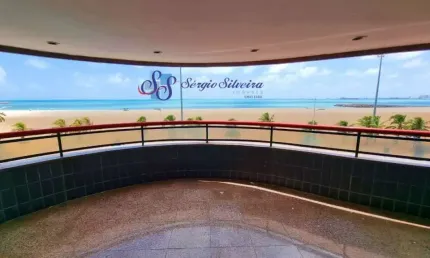 Apartamento no Meireles com vista mar 4 quartos Beira mar!