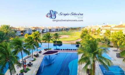 Cobertura no Golf Ville Resort Porto das Dunas vista mar 176m².