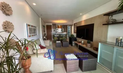 Apartamento mobiliado no Condomínio de alto padrão Vila do Porto, com lazer completo. Porto das Dunas.
