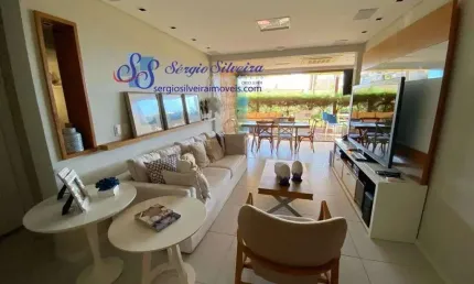 Apartamento térreo e mobiliado no Mandara Lanai Maison com 3 quartos no Porto das Dunas