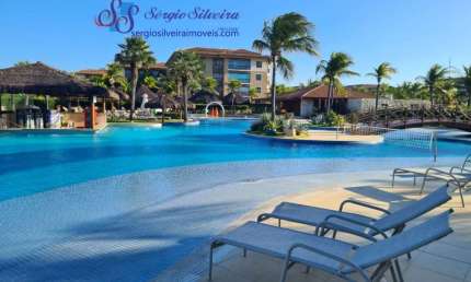 Apartamento vista mar alto padrão no Porto das Dunas com 3 suítes no Mandara Kauai.