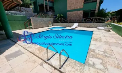 Excelente casa vista mar, mobiliada e nascente total no Porto das Dunas com 2 suítes