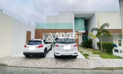 Casa mobiliada com 3 suítes e área gourmet completa