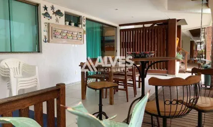 CASA DE PRAIA MOBILIADA COM 3 SUÍUTES EM CONDOMÍNIO