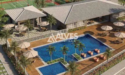 Alegro casa com 2 quartos em comdomínio club no bairro sim