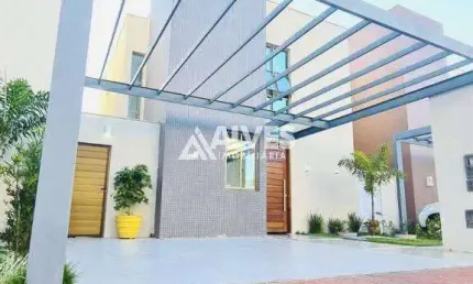Casa com 3 suítes área gourmet completa (porteira fechada)