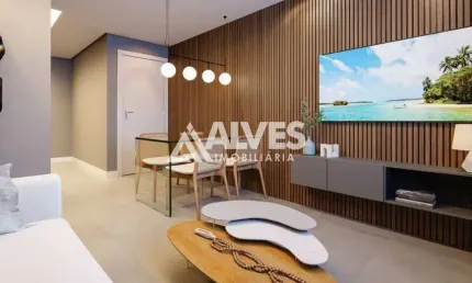 Apartamento com 2 quartos em condomínio no bairro papagaio