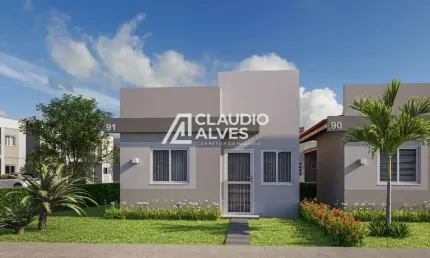 CASA COM 2 QUARTOS EM CONDOMÍNIO NO BAIRRO PAPAGAIO ÁLAMO RESIDENCE