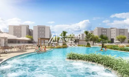 Apartamento com 2 quartos à venda na Avenida Gracindo de Freitas Medeiros, Mangabeira, Feira de Santana
