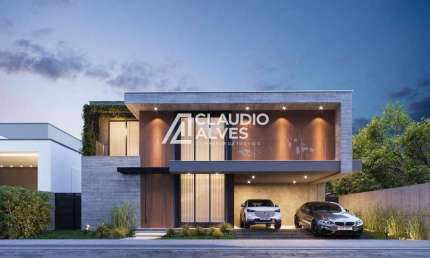 CASA DE ALTO PADRÃO COM 4 SUÍTES - PISCINA E ÁREA GOURMET COMPLETA