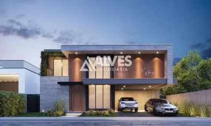 CASA DE ALTO PADRÃO COM 4 SUÍTES - PISCINA E ÁREA GOURMET COMPLETA
