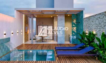 CASA COM 3 QUARTOS SENDO 1 SUÍTE MASTER NO BAIRRO SIM