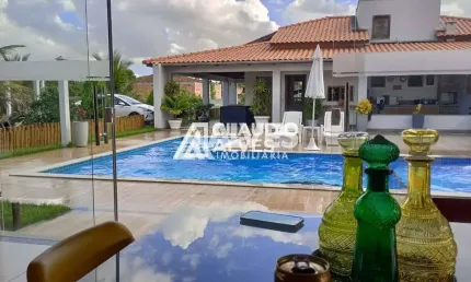 CHÁCARA DE ALTO PADRÃO COM PISCINA E ÁREA DE LAZER COMPLETA