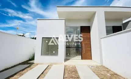 CASA COM 3 QUARTOS SENDO 2 SUÍTES PRONTA PARA MORAR NO BAIRRO SIM