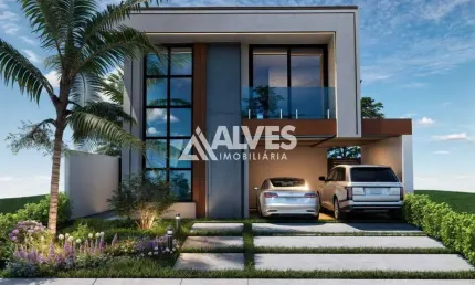 CASA DE ALTO PADRÃO COM 4 SUÍTES PISCINA E ÁREA GOURMET COMPLETA