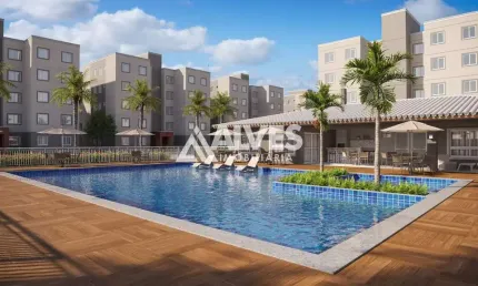 Apartamento com 2 quartos à venda na Avenida Azaleias, Registro, Feira de Santana