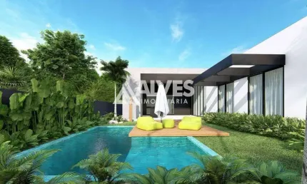 CASA DE ALTO PADRÃO COM 4 QAURTOS SEMDO 3 SUÍTES PISCINA E GOURMET