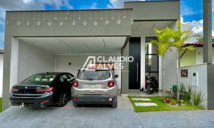 CASA  COM 3 QUARTOS SENDO 1 SUÍTE MASTER PISCINA E ÁREA GOURMET COMPLETA
