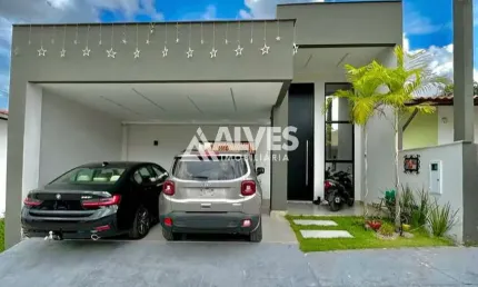 CASA  COM 3 QUARTOS SENDO 1 SUÍTE MASTER PISCINA E ÁREA GOURMET COMPLETA