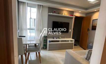 APARTAMENTO MOBILIADO COM 2 QUARTOS CONDOMÍNIO FLORA