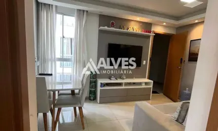 APARTAMENTO MOBILIADO COM 2 QUARTOS CONDOMÍNIO FLORA