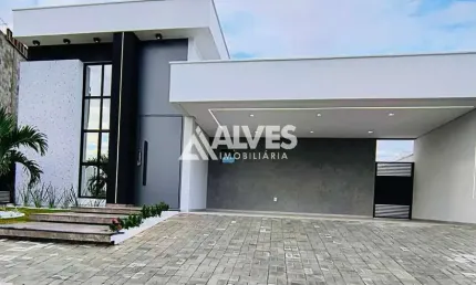 CASA COM 3 SUÍTES PISCINA E ÁERA COM GOURMET COMPLETA