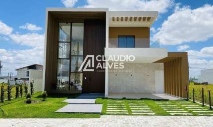 CASA DE ALTO PADRÃO COM 4 SUÍTES PISCINA E ÁREA GOURMET COMPLETA