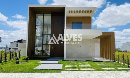 CASA DE ALTO PADRÃO COM 4 SUÍTES PISCINA E ÁREA GOURMET COMPLETA