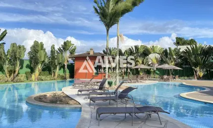 Casa de alto padrão mobiliada com 3 quartos piscina e área gourmet completa