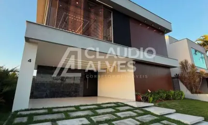 CASA DE ALTO PADRÃO COM  4 SUÍTES PISCINA E ÁREA GOUMET