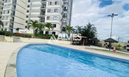 APARTAMENTO 1º ANDAR COM 3 QUARTOS SENDO 1 SUÍTE EM CONDOMÍNIO