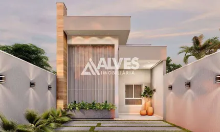 Casa com 2 quartos sendo 1 suíte no bairro papagaio