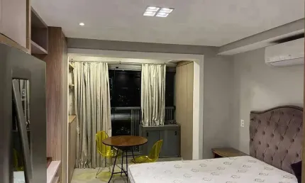 Apartamento com 1 quarto para alugar na Avenida Vereador José Diniz, 341, Alto da Boa Vista, São Paulo