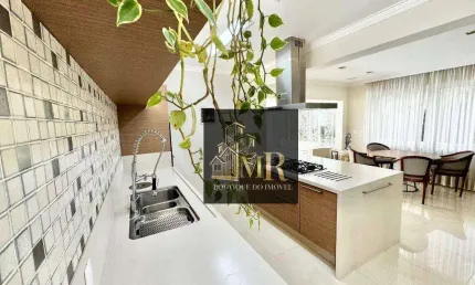 Alphaville campinas - òtima casa com área de preservação permanente dentro do lote. 962m² de terreno e 400m² de construção. 4 dormitórios.