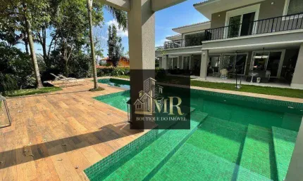 Alphaville Campinas - Magnifica e Ampla Casa à Venda. Living para 4 ambientes com pé direito duplo, lareira a gás e lavabo. 1.798m2  de terreno...