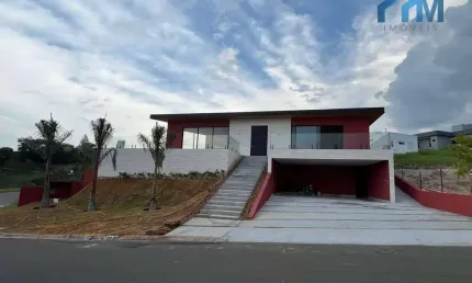Casa com 4 dormitórios à venda, 320 m² por r$ 3.200.000,00 - condomínio campos de santo antônio - itu/sp