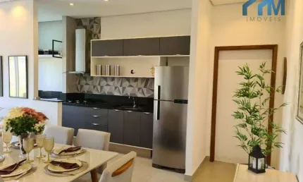 Apartamento com 2 dormitórios à venda, 57 m² por R$ 298.000,00 - Edificio Residencial Altos do Itaim - Itu/SP