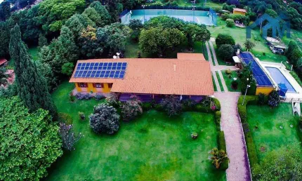 Chácara com 7 dormitórios à venda, PORTEIRA FECHADA,8000 m² por R$ 2.900.000