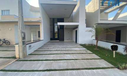 Casa com 3 dormitórios à venda, 105 m² por R$ 850.000,00 - Condomínio Village Moutonnée - Salto/SP